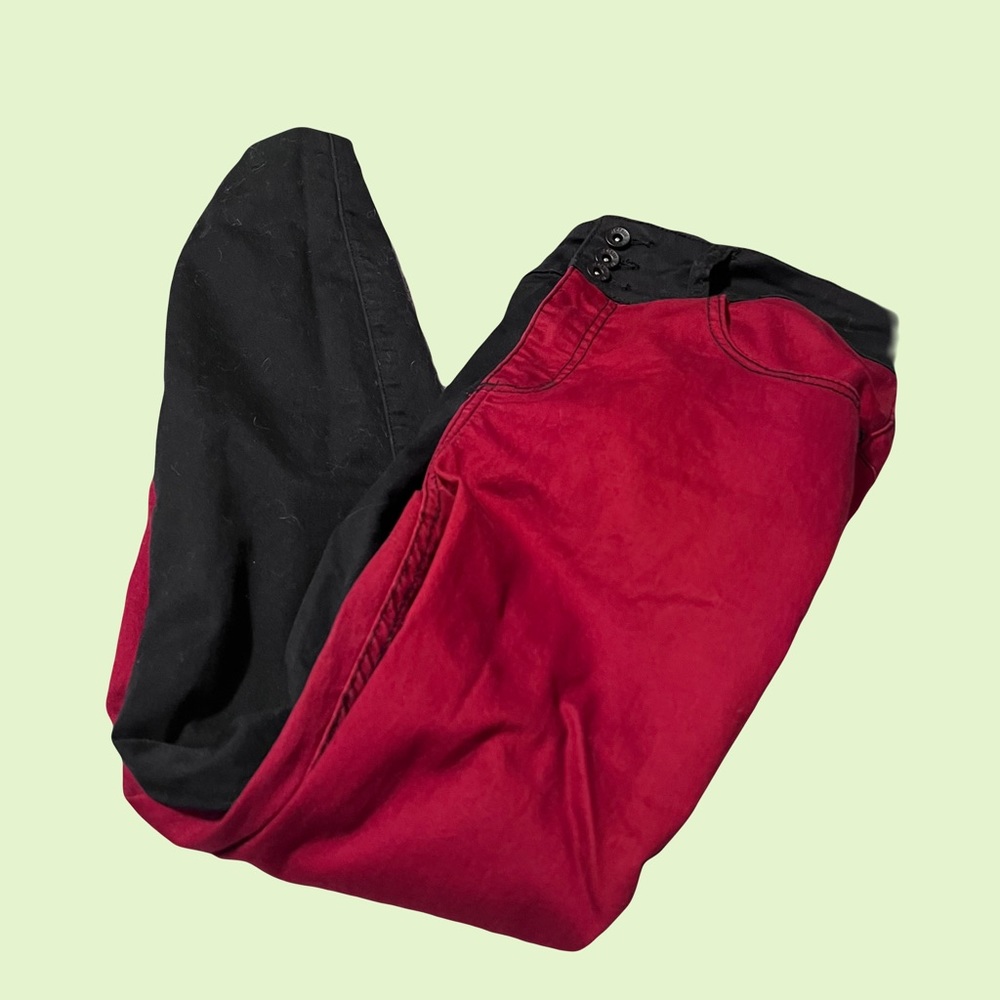 Split Color Jeans